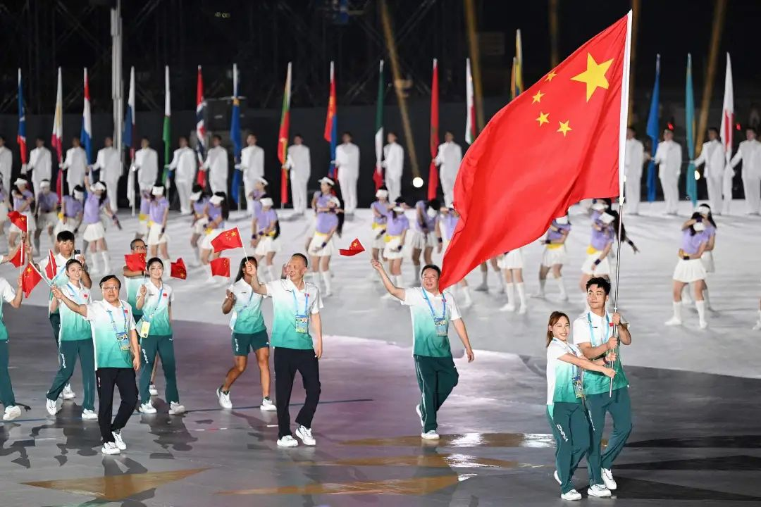 成都世运会开幕！这些瞬间太难忘→